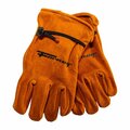 Forney Suede Deerskin Leather Driver Work Gloves Menfts M 53057